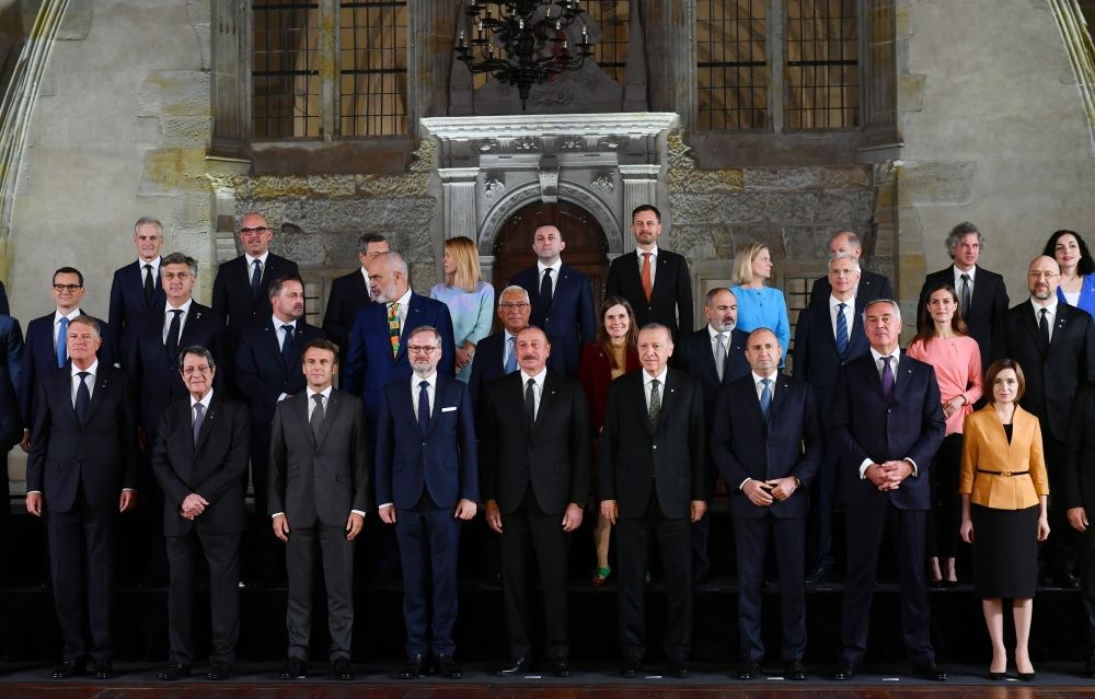 President of Azerbaijan Ilham Aliyev attends inaugural meeting of European Political Community Summit (PHOTO/VIDEO)