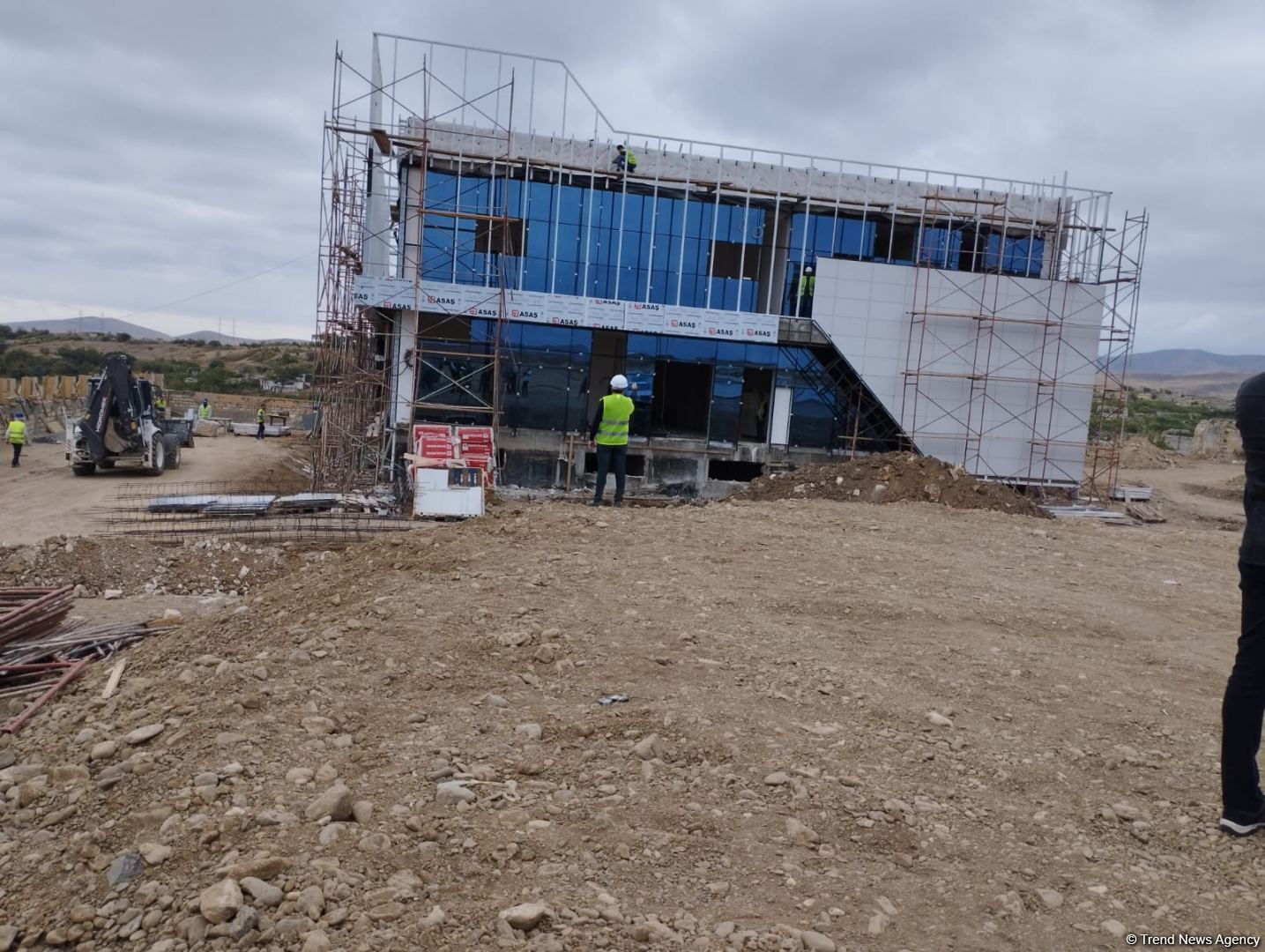 Reporters visit management center of digital substation in Azerbaijan's Fuzuli (PHOTO)