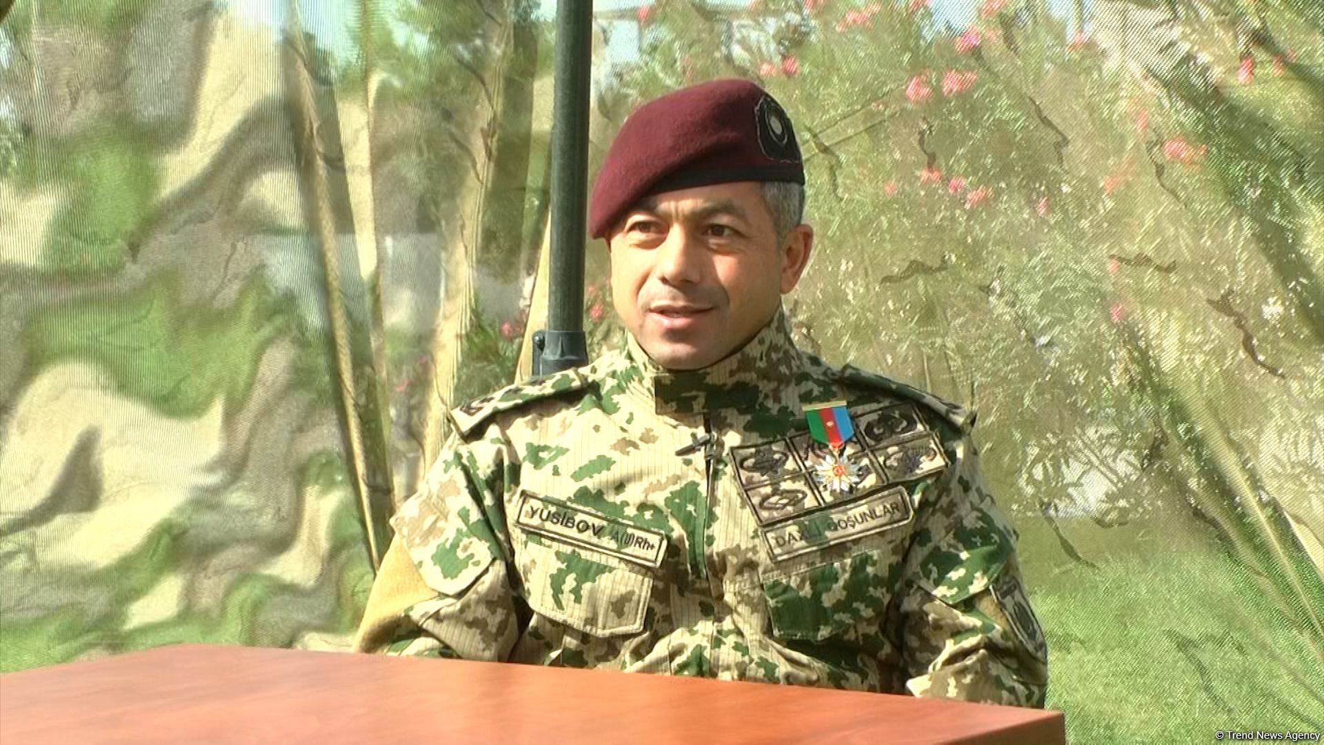 Great pride and honor to be part of army led by Victorious Commander-in-Chief Ilham Aliyev - colonel (PHOTO/VIDEO)