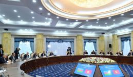 Expanded meeting of First Interstate Council of Azerbaijan and Kyrgyzstan held in Bishkek (PHOTO/VIDEO)