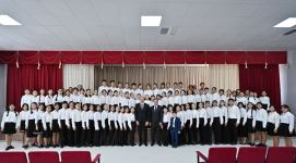 President Ilham Aliyev participates in inauguration of School-Gymnasium educational complex named after Heydar Aliyev in Bishkek (PHOTO/VIDEO)