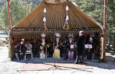 President Ilham Aliyev participates in cultural program at Ala-Archa State Natural Park in Bishkek (PHOTO/VIDEO)