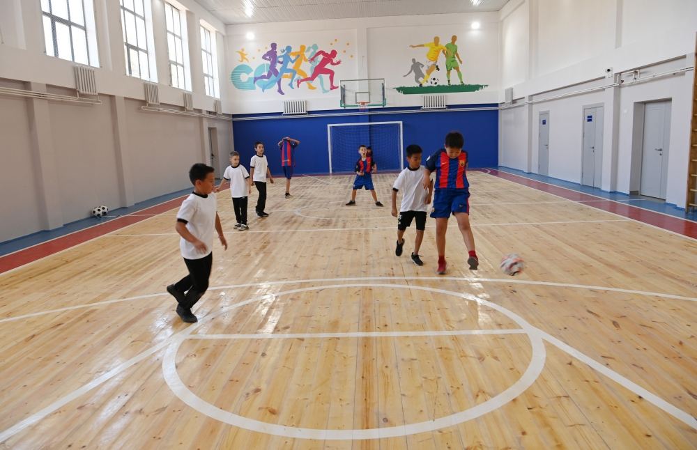 President Ilham Aliyev participates in inauguration of School-Gymnasium educational complex named after Heydar Aliyev in Bishkek (PHOTO/VIDEO)