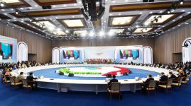 President Ilham Aliyev takes part in plenary session of 6th Summit of Conference on Interaction and Confidence Building Measures in Asia in Astana (PHOTO/VIDEO)