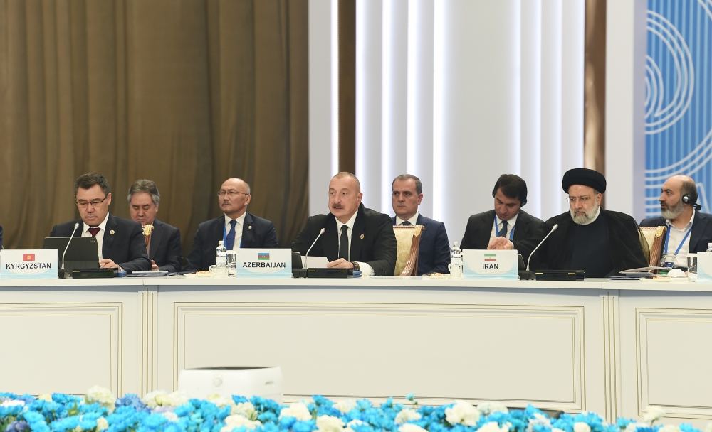 President Ilham Aliyev takes part in plenary session of 6th Summit of Conference on Interaction and Confidence Building Measures in Asia in Astana (PHOTO/VIDEO)