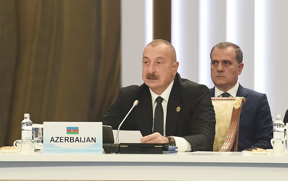 President Ilham Aliyev takes part in plenary session of 6th Summit of Conference on Interaction and Confidence Building Measures in Asia in Astana (PHOTO/VIDEO)