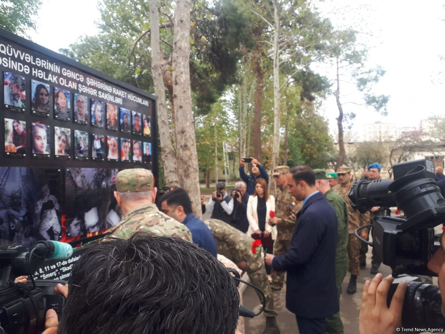 Foreign military attachés accredited in Azerbaijan, visit Ganja (PHOTO)