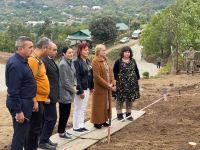 Foreign experts, NGO representatives visit mass grave site in Azerbaijan's Edilli (PHOTO)