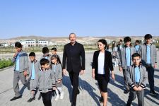 President Ilham Aliyev, First Lady Mehriban Aliyeva meet with Aghali village residents (PHOTO/VIDEO)