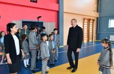 President Ilham Aliyev, First Lady Mehriban Aliyeva meet with Aghali village residents (PHOTO/VIDEO)