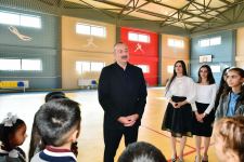 President Ilham Aliyev, First Lady Mehriban Aliyeva meet with Aghali village residents (PHOTO/VIDEO)