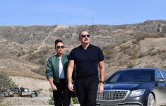 President Ilham Aliyev and First Lady Mehriban Aliyeva view master plan of Gubadli city and lay foundation stone for Occupation and Victory museums complex (PHOTO/VIDEO)