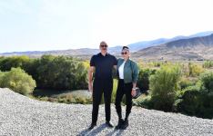 President Ilham Aliyev and First Lady Mehriban Aliyeva view master plan of Gubadli city and lay foundation stone for Occupation and Victory museums complex (PHOTO/VIDEO)