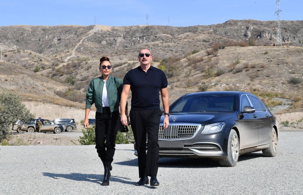 President Ilham Aliyev and First Lady Mehriban Aliyeva view master plan of Gubadli city and lay foundation stone for Occupation and Victory museums complex (PHOTO/VIDEO)