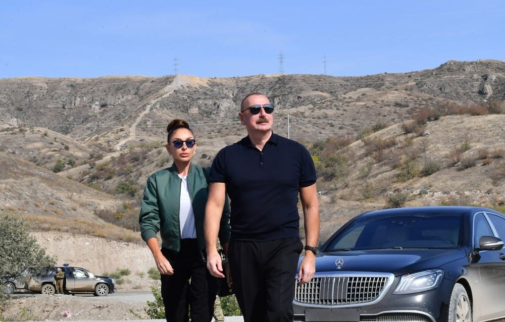 President Ilham Aliyev and First Lady Mehriban Aliyeva view master plan of Gubadli city and lay foundation stone for Occupation and Victory museums complex (PHOTO/VIDEO)