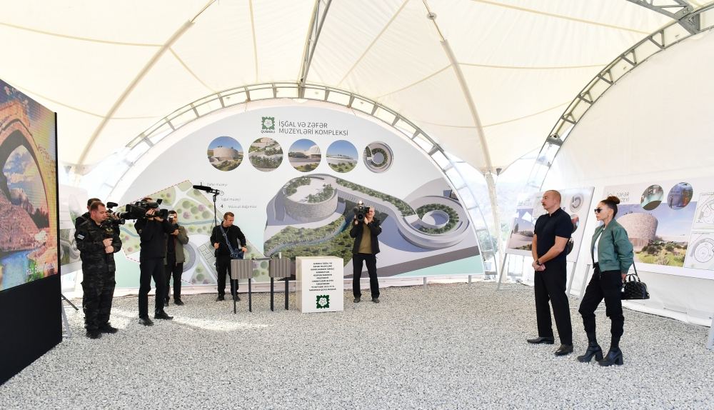 President Ilham Aliyev and First Lady Mehriban Aliyeva view master plan of Gubadli city and lay foundation stone for Occupation and Victory museums complex (PHOTO/VIDEO)