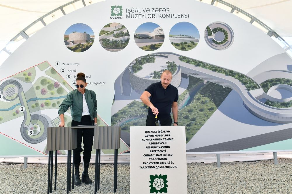 President Ilham Aliyev and First Lady Mehriban Aliyeva view master plan of Gubadli city and lay foundation stone for Occupation and Victory museums complex (PHOTO/VIDEO)