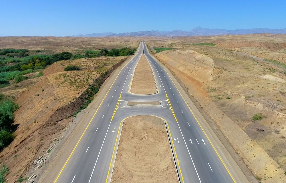 President Ilham Aliyev attends opening of Shukurbayli-Jabrayil section of Shukurbayli-Jabrayil-Hadrut highway (PHOTO/VIDEO)