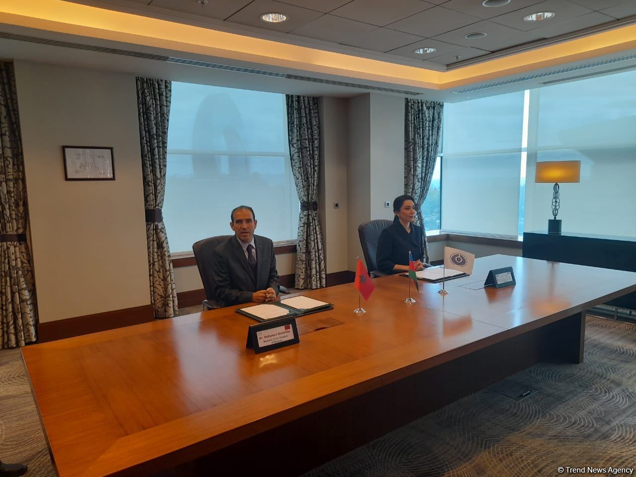 Azerbaijani Ombudsman signs two memorandums (PHOTO)