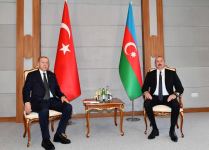 Azerbaijani, Turkish presidents hold one-on-one meeting in Jabrayil city (PHOTO)