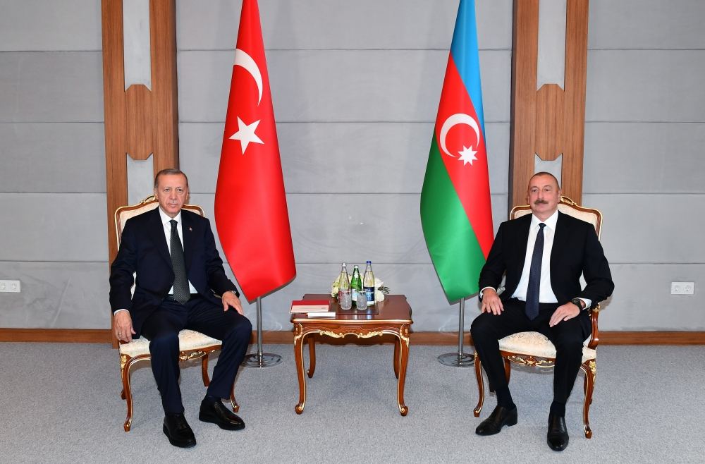 Azerbaijani, Turkish presidents hold one-on-one meeting in Jabrayil city (PHOTO)