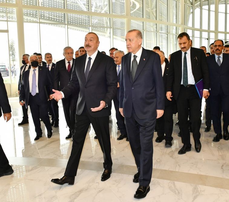 President Ilham Aliyev and President Recep Tayyip Erdogan attend opening ceremony of Zangilan International Airport (PHOTO/VIDEO)