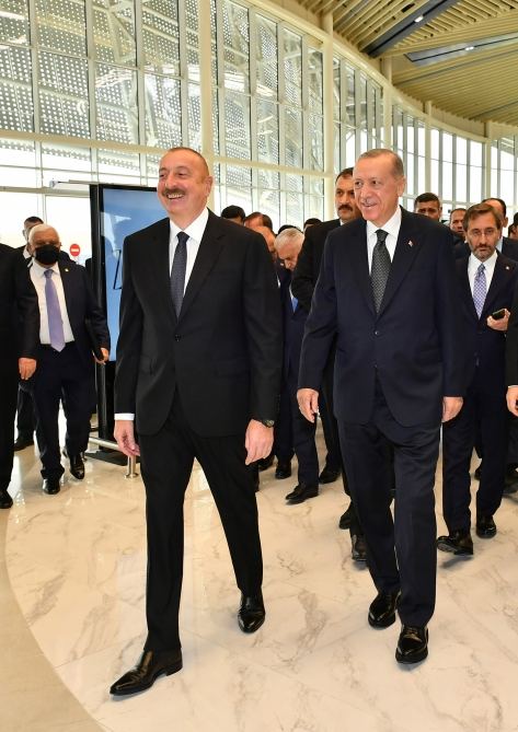 President Ilham Aliyev and President Recep Tayyip Erdogan attend opening ceremony of Zangilan International Airport (PHOTO/VIDEO)