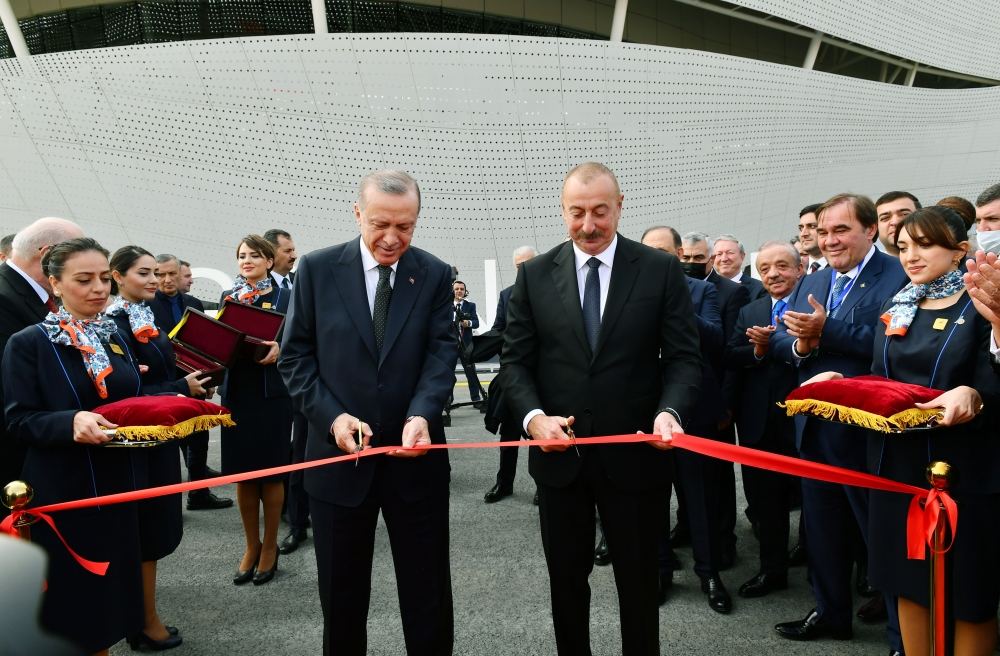President Ilham Aliyev and President Recep Tayyip Erdogan attend opening ceremony of Zangilan International Airport (PHOTO/VIDEO)