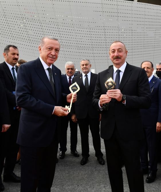 President Ilham Aliyev and President Recep Tayyip Erdogan attend opening ceremony of Zangilan International Airport (PHOTO/VIDEO)