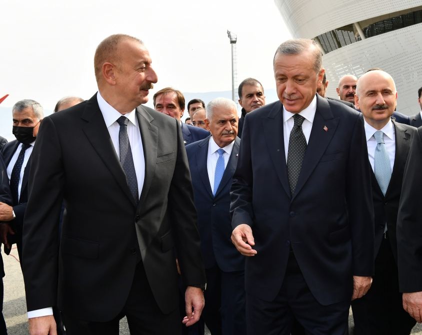 President Ilham Aliyev and President Recep Tayyip Erdogan attend opening ceremony of Zangilan International Airport (PHOTO/VIDEO)