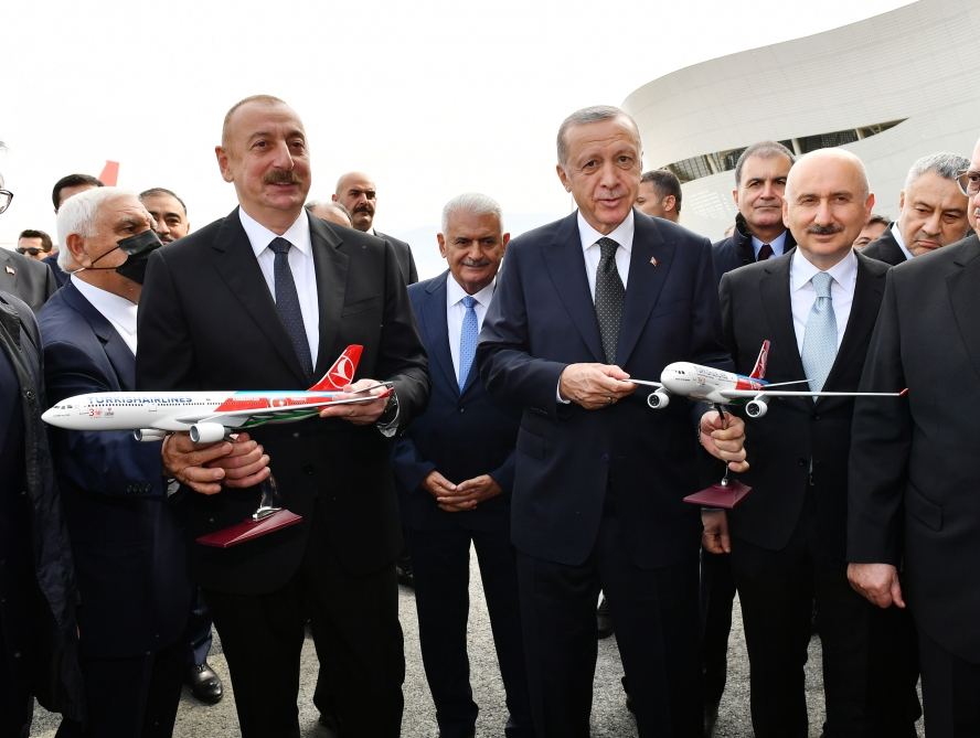 President Ilham Aliyev and President Recep Tayyip Erdogan attend opening ceremony of Zangilan International Airport (PHOTO/VIDEO)