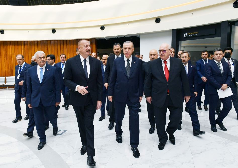 President Ilham Aliyev and President Recep Tayyip Erdogan attend opening ceremony of Zangilan International Airport (PHOTO/VIDEO)