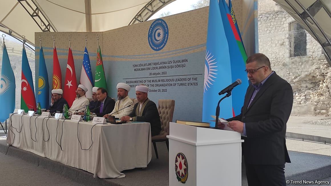 Muslim religious leaders of member countries of OTS are in Shusha (PHOTO)