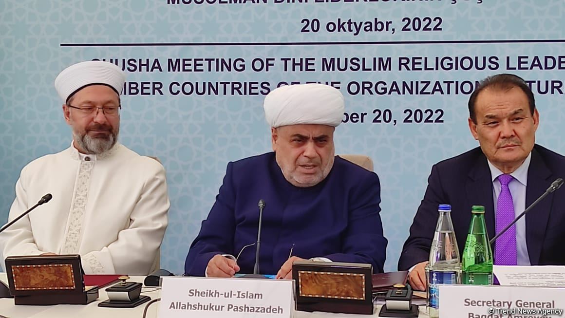Muslim religious leaders of member countries of OTS are in Shusha (PHOTO)