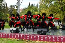 President Ilham Aliyev, Georgian PM Irakli Garibashvili participate in cultural program at Château Mukhrani (PHOTO/VIDEO)