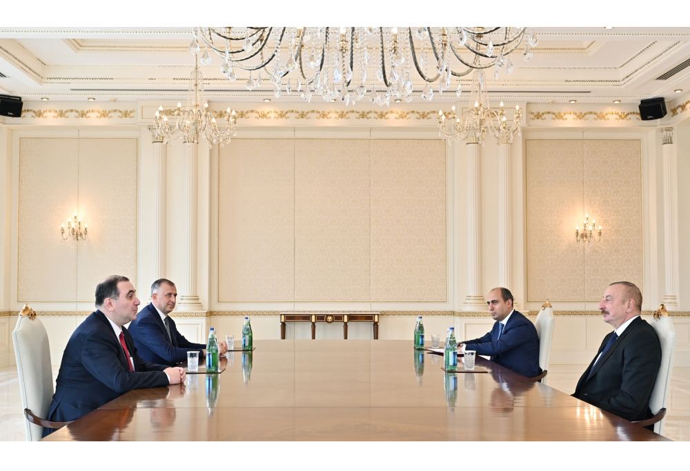 President Ilham Aliyev receives Minister of Education and Science of Georgia (VIDEO)