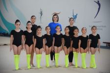 Azerbaijan's National Gymnastics Arena hosting training camps for athletes from Mingachevir (PHOTO)
