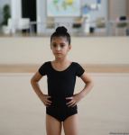 Azerbaijan's National Gymnastics Arena hosting training camps for athletes from Mingachevir (PHOTO)