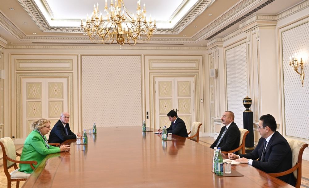 President Ilham Aliyev receives UN Deputy Secretary General (VIDEO)