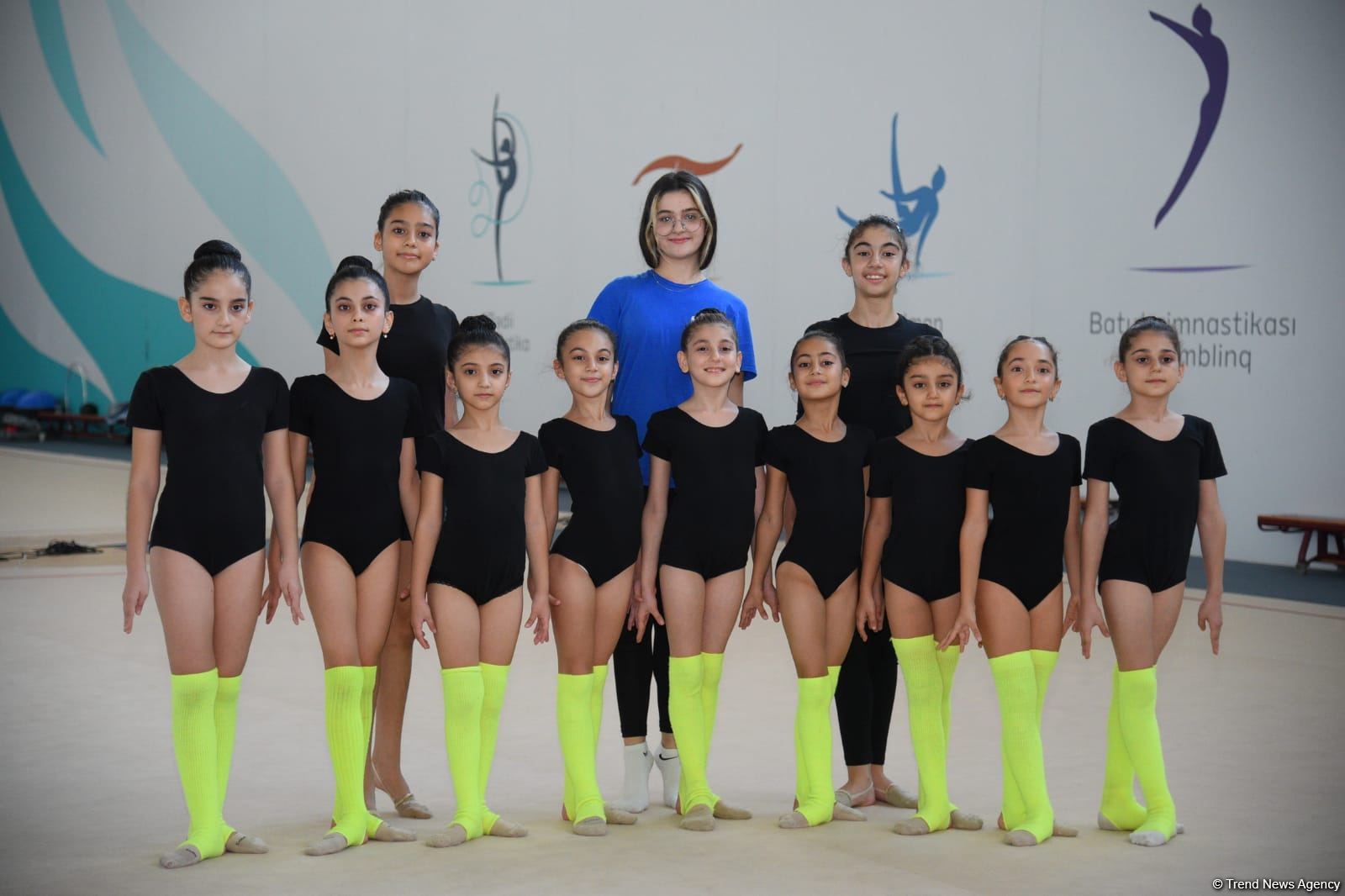 Azerbaijan's National Gymnastics Arena hosting training camps for athletes from Mingachevir (PHOTO)