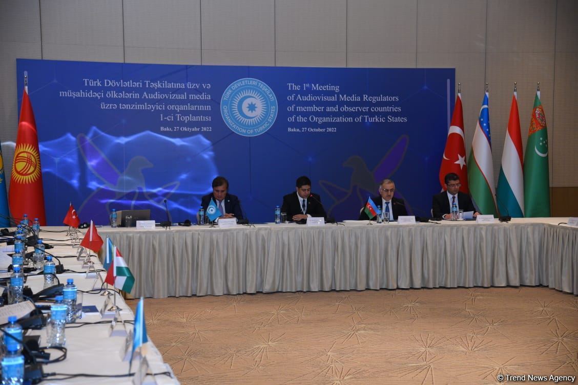 Baku hosting first meeting of regulatory bodies for audiovisual media of Organization of Turkic States countries (PHOTO)