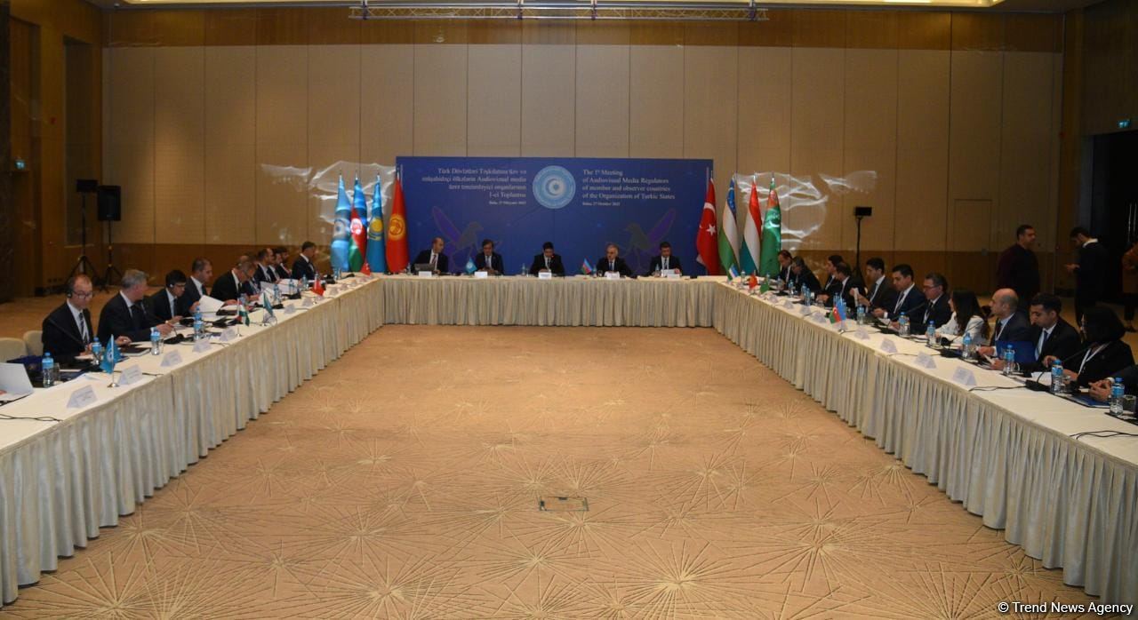 Baku hosting first meeting of regulatory bodies for audiovisual media of Organization of Turkic States countries (PHOTO)