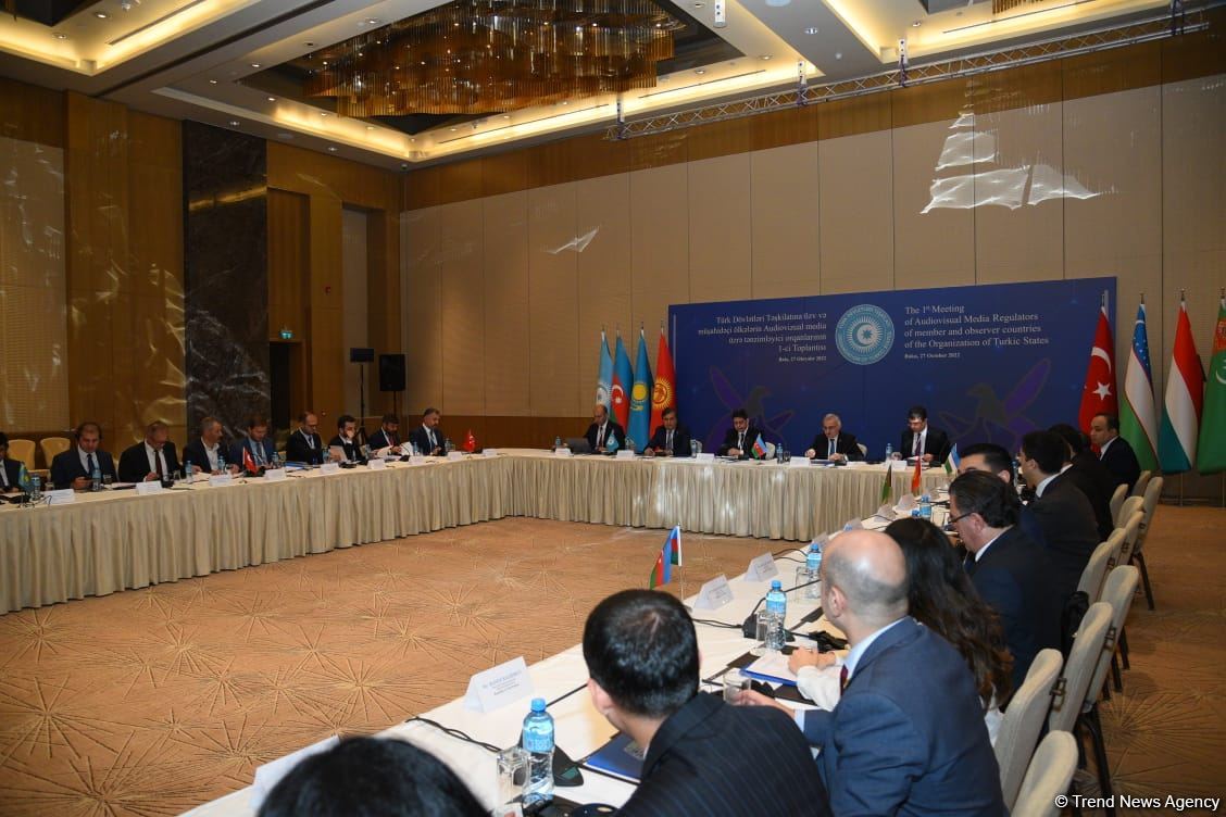 Baku hosting first meeting of regulatory bodies for audiovisual media of Organization of Turkic States countries (PHOTO)