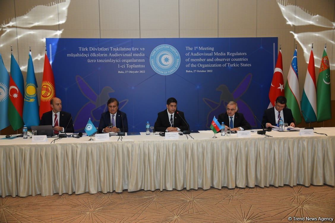 Baku hosting first meeting of regulatory bodies for audiovisual media of Organization of Turkic States countries (PHOTO)