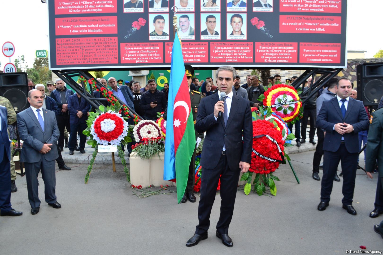 Memory of victims of Armenian terror commemorated in Azerbaijan's Barda (PHOTO)