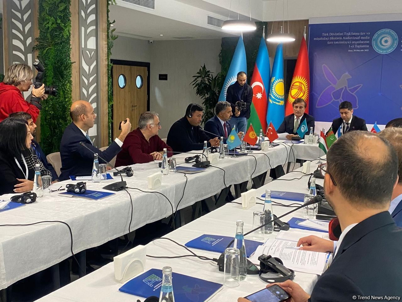 Shusha Declaration of intent signed within 1st meeting of Audiovisual Media Regulators of Organization of Turkic States (PHOTO)