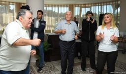 Azerbaijani social center for elderly citizens hosts 'Gymnastics for All' event (PHOTO)