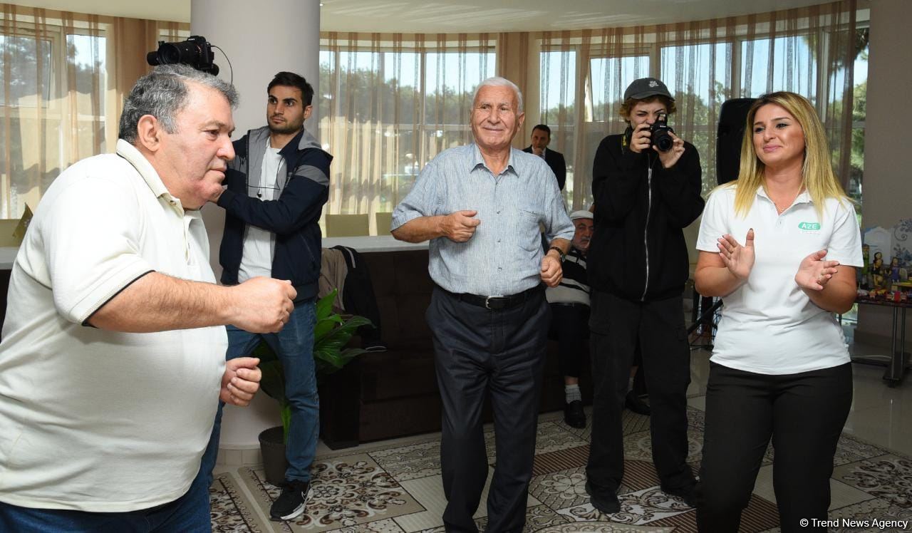Azerbaijani social center for elderly citizens hosts 'Gymnastics for All' event (PHOTO)