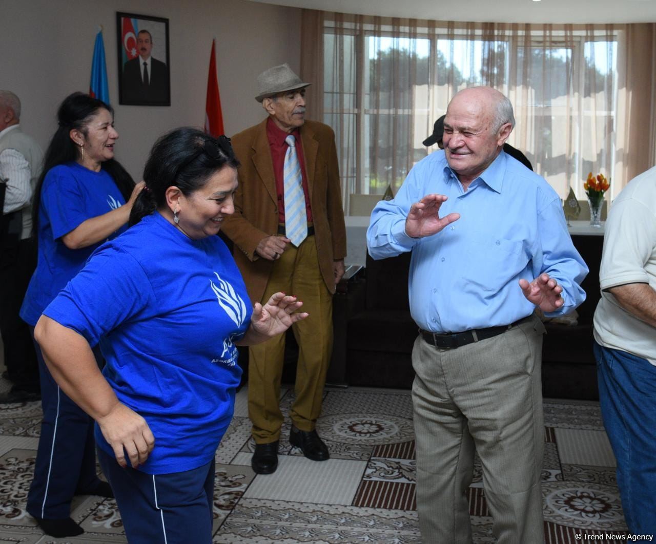 Azerbaijani social center for elderly citizens hosts 'Gymnastics for All' event (PHOTO)