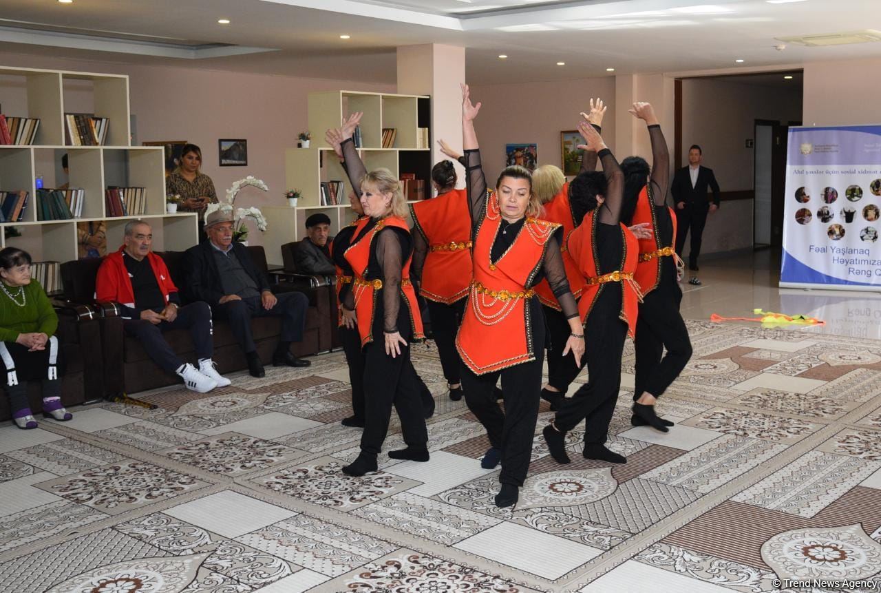 Azerbaijani social center for elderly citizens hosts 'Gymnastics for All' event (PHOTO)